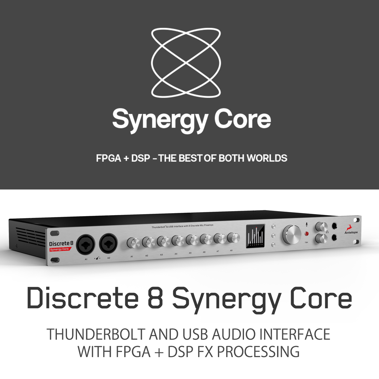 Discrete 8 Synergy Core / FPGA + DSP + Thunderbolt™