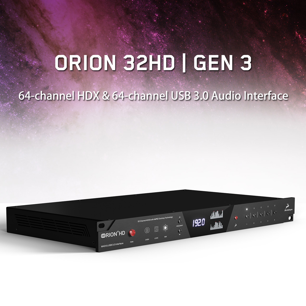 Orion 32 HD | Gen3 / HDX & USB3.0 Interface